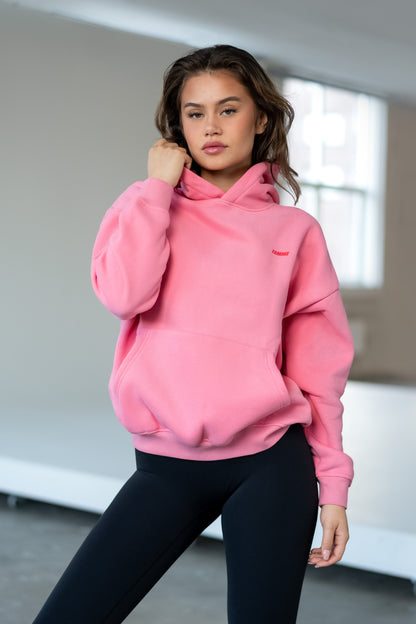 Pink Comfort Club Hoodie - for dame - Famme - Hoodie