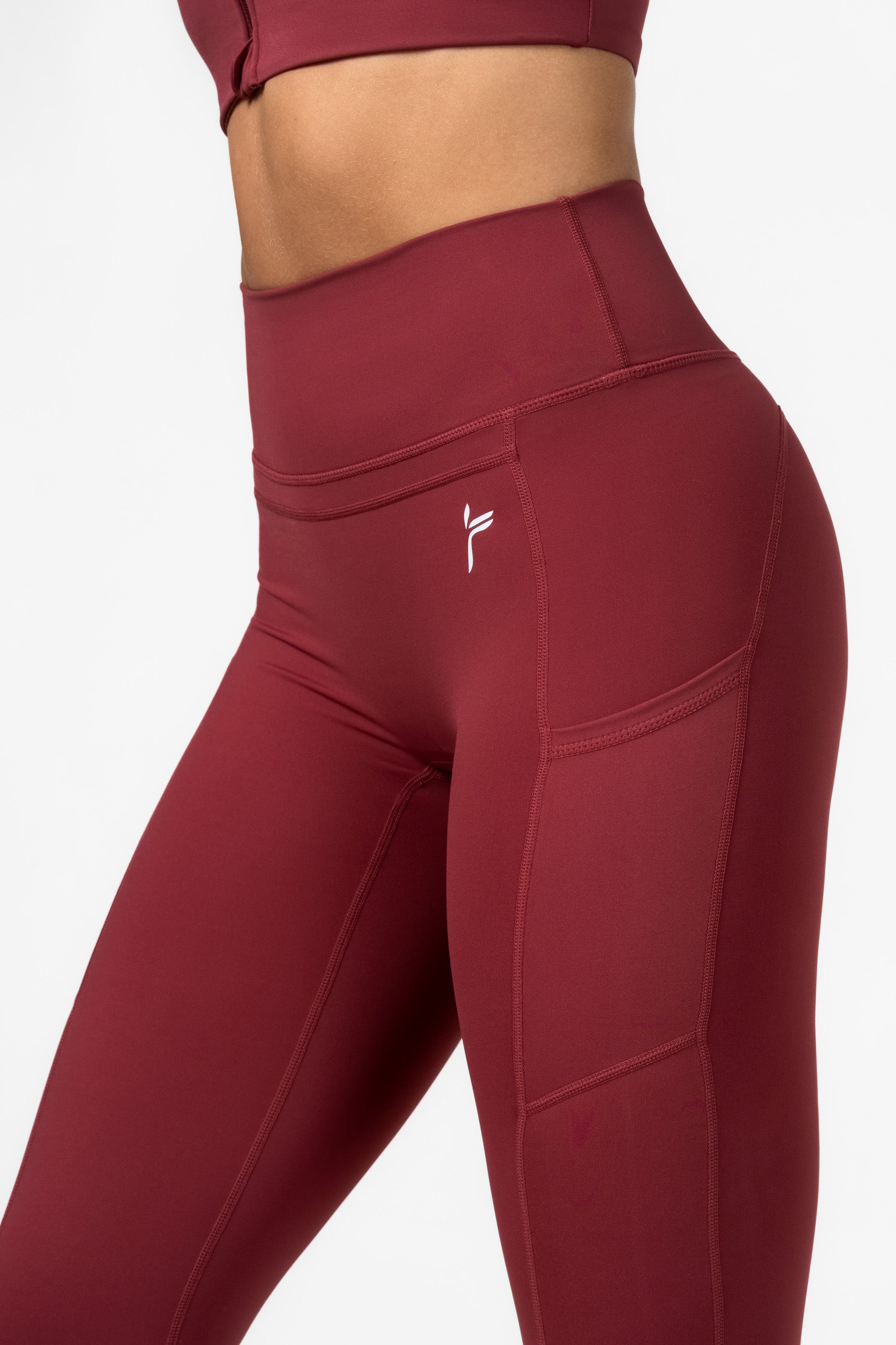 Red Techna Leggings - for dame - Famme - Leggings