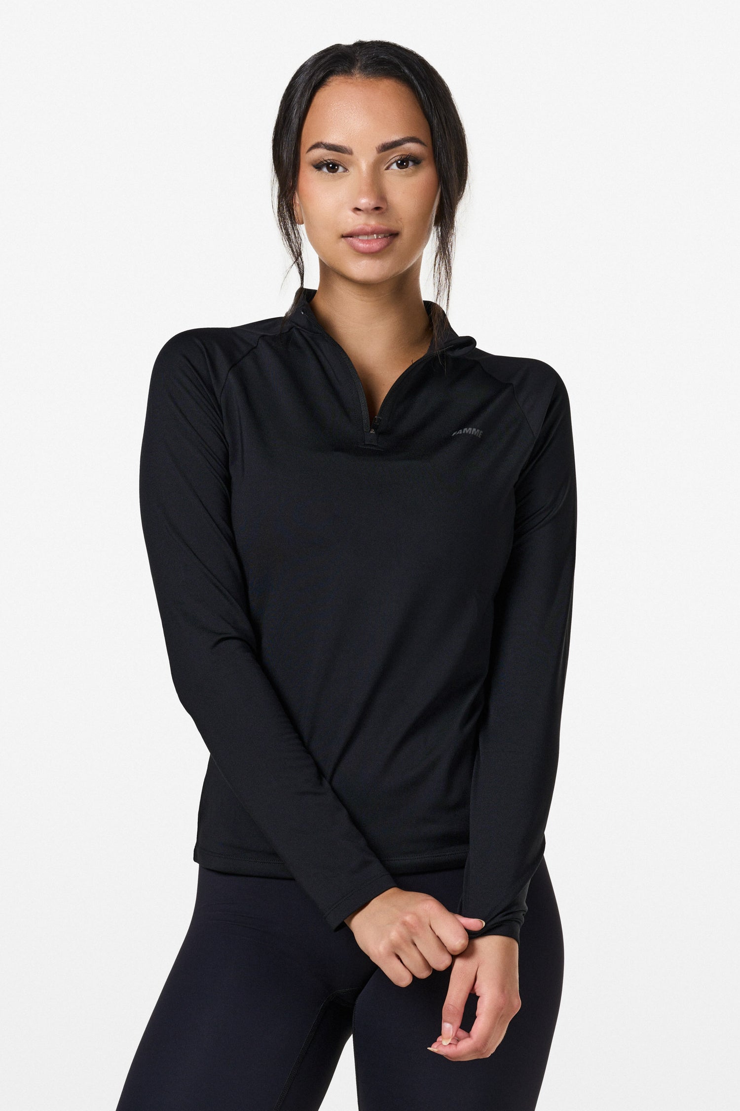 Black Thermal Essential Long Sleeve - for dame - Famme - Long Sleeve